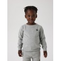 NAME IT Mini Vimo L/S Sweatshirt - Grey Melange