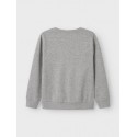NAME IT Kids Vimo Sweatshirt - Grey Melange