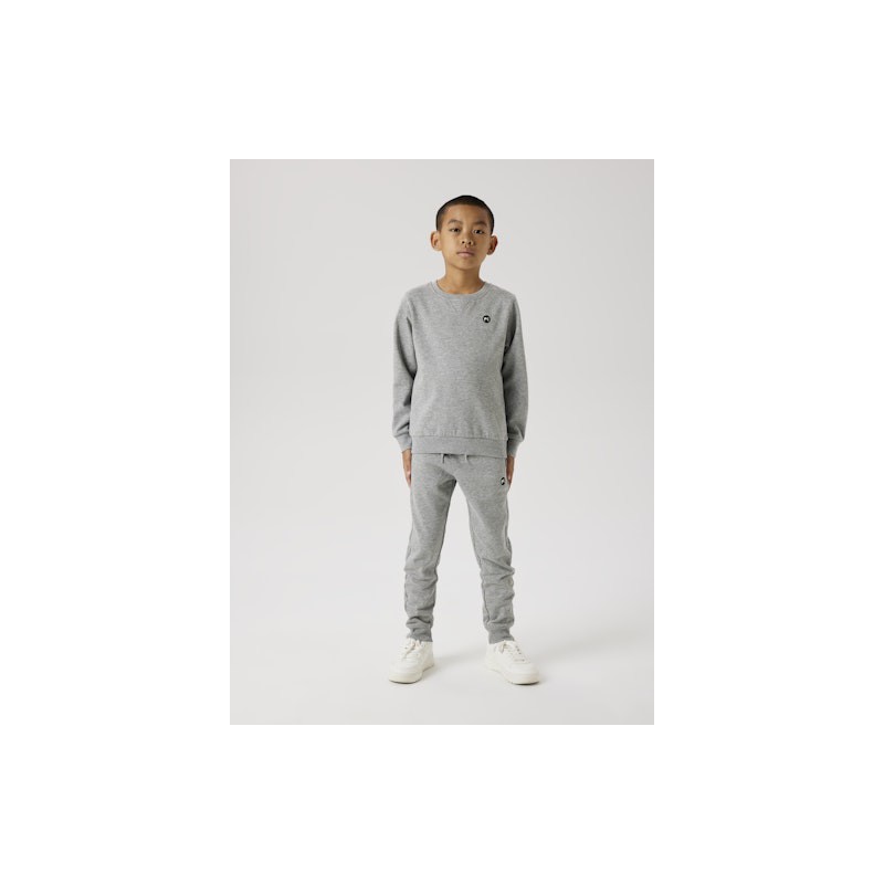 NAME IT Kids Vimo Sweatshirt - Grey Melange