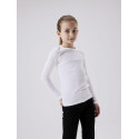 NAME IT Nkfnakal Langærmet Top - Bright White