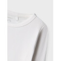 NAME IT Nkfnakal Langærmet Top - Bright White