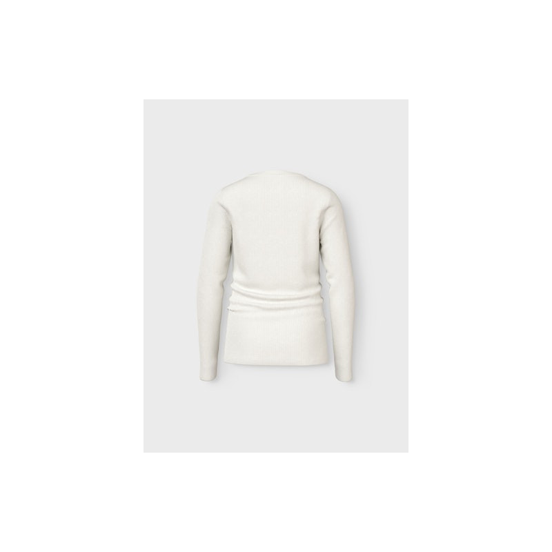 NAME IT Nkfnakal Langærmet Top - Bright White
