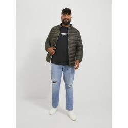 JACK & JONES Plus Jorvesterbro T-shirt - Sort