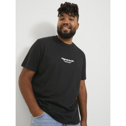 JACK & JONES Plus Jorvesterbro T-shirt - Sort