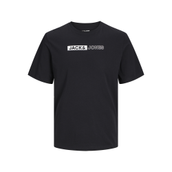 JACK & JONES Ecorp Logo Tee Play Kortærmet O-N  Pls - Sort