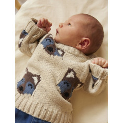 NAME IT Oballe Strik Sweater - Summer Sand