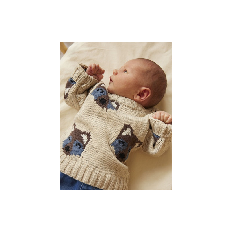 NAME IT Oballe Strik Sweater - Summer Sand