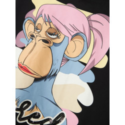 NAME IT Nkfdisa Bored Ape Sweatshirt - Sort