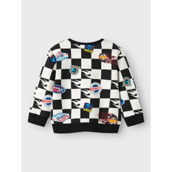 NAME IT Drewy Hotwheels Sweatshirt - Sort