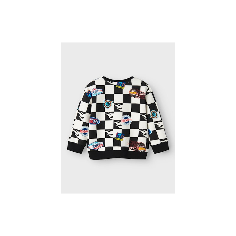 NAME IT Drewy Hotwheels Sweatshirt - Sort