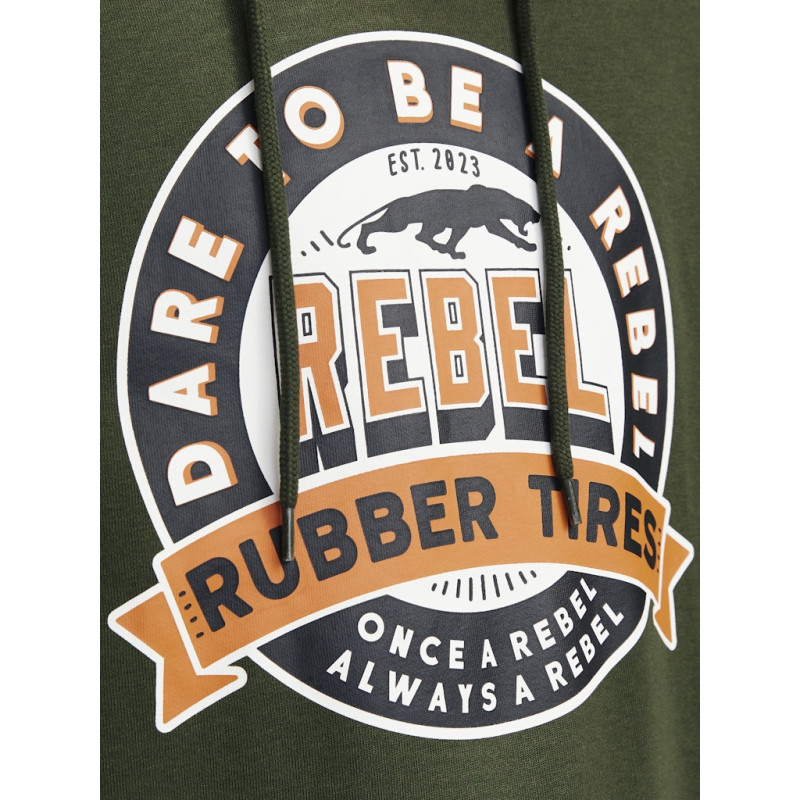 JJ Rebel Casper Hoodie - Kombu Green