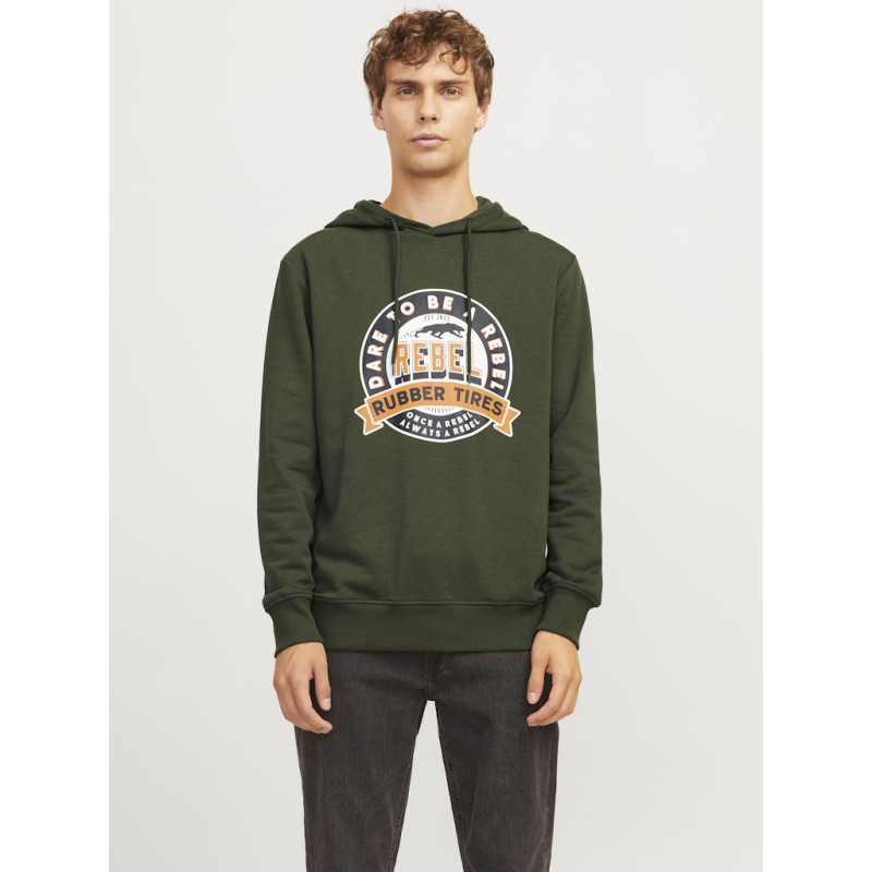 JJ Rebel Casper Hoodie - Kombu Green