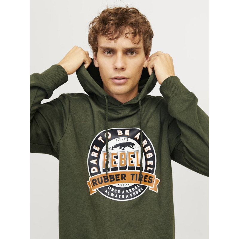 JJ Rebel Casper Hoodie - Kombu Green