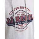 JJ Rebel Casper Hoodie - White Melange