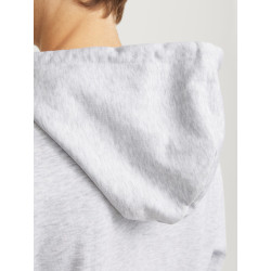 JJ Rebel Casper Hoodie - White Melange