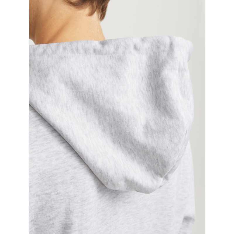 JJ Rebel Casper Hoodie - White Melange