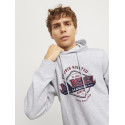 JJ Rebel Casper Hoodie - White Melange