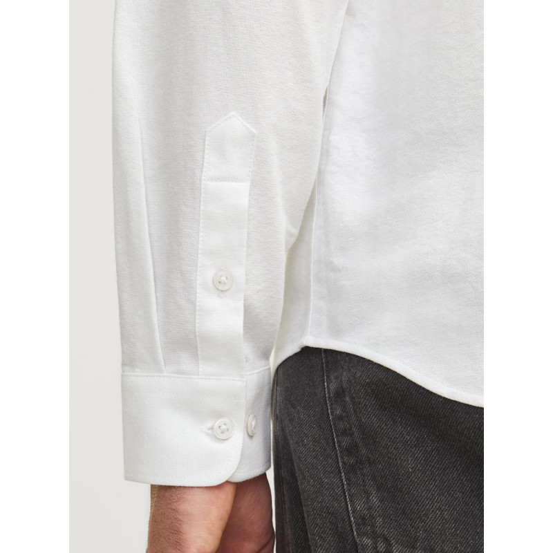 JJ REBEL Oscar L/S Skjorte - Hvid