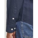 JJ REBEL Oscar L/S Skjorte - Navy Blazer