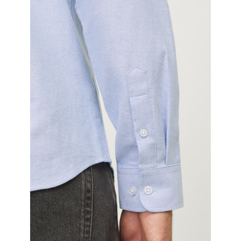 JJ REBEL Oscar L/S Skjorte - Cashmere Blue