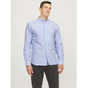 JJ REBEL Oscar L/S Skjorte - Cashmere Blue