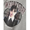 NAME IT KIDS Foxa Wednesday T-shirt - Grey Melange