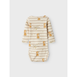 NAME IT Thilo M Langærmet Body - Peyote Melange
