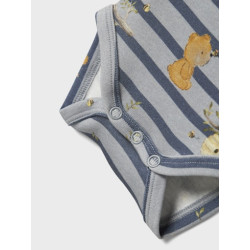 NAME IT BABY Thilo Bodystocking - Quarry