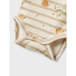 NAME IT BABY Thilo Bodystocking - Peyote Melange