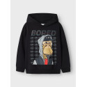 NAME IT KIDS Dico Bored Ape Sweatshirt - Sort