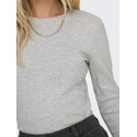 ONLY Riley Top - Light Grey Melange