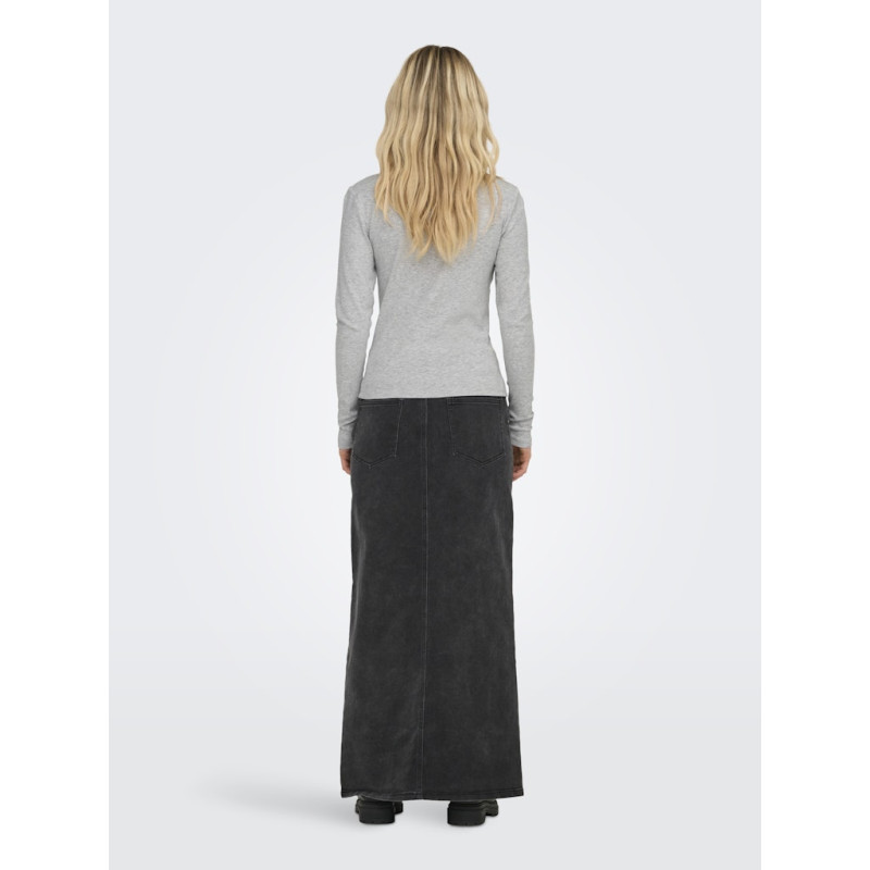ONLY Riley Top - Light Grey Melange