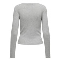 ONLY Riley Top - Light Grey Melange