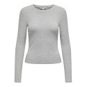 ONLY Riley Top - Light Grey Melange