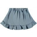 NAME IT Mini Bajytte nederdel - Light Blue