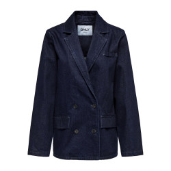 ONLY Matilda Blazer - Dark Blue Denim