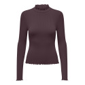 JDY Fransiska L/S Højhalset Basis Top - Winetasting