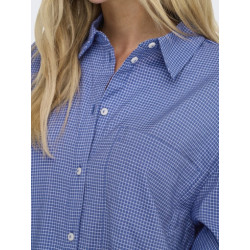 Only Maggie Ternet Skjorte - Amparo Blue