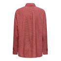 Only Maggie Ternet Skjorte - Racing Red