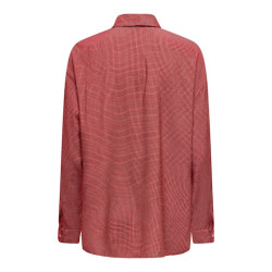 Only Maggie Ternet Skjorte - Racing Red