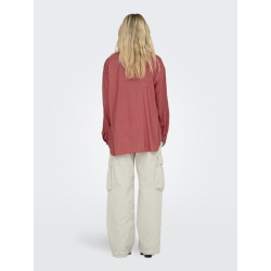 Only Maggie Ternet Skjorte - Racing Red