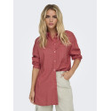 Only Maggie Ternet Skjorte - Racing Red