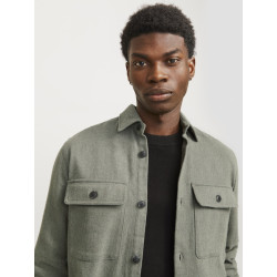 Jack & Jones Raymond L/S Overshirt - Cypress