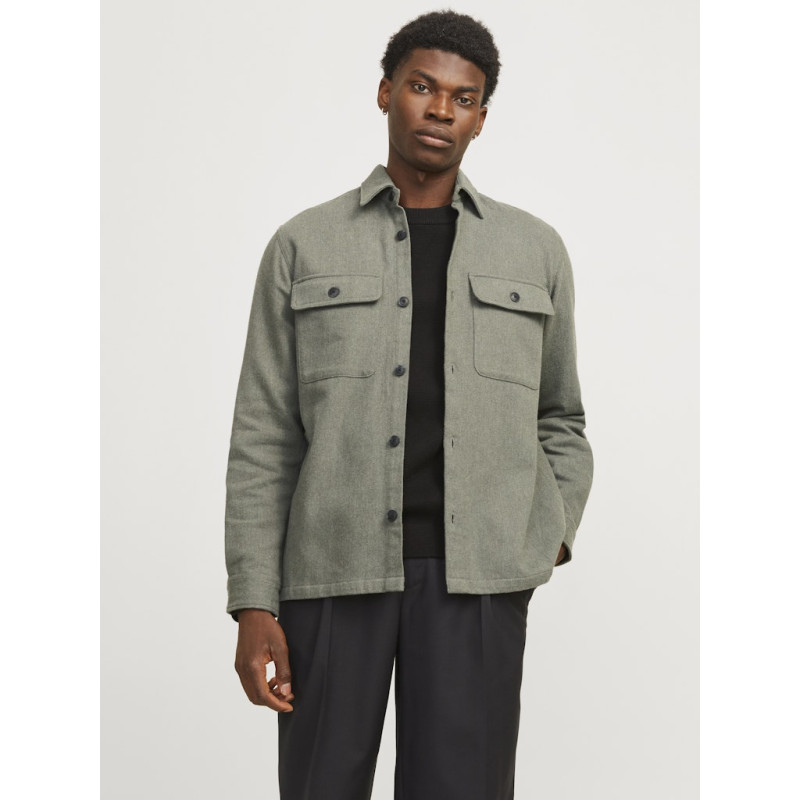 Jack & Jones Raymond L/S Overshirt - Cypress