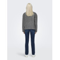 ONLY Gaia Boucle Bomber Jakke - Dark Grey Melange