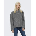 ONLY Gaia Boucle Bomber Jakke - Dark Grey Melange