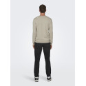 ONLY & SONS Wyler L/S Striktrøje - Silver Lining