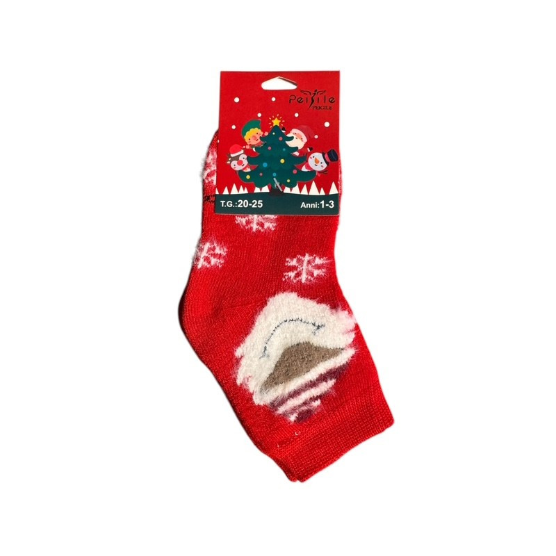 VANTING 3-Pak Julestrømper - Rudolf & Dobbelt Julemand