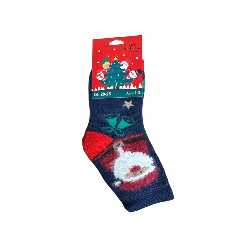 VANTING 3-Pak Julestrømper - Rudolf, Julemand & Bamse