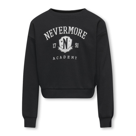 KIDS ONLY Nevermore Life Sweatshirt - Sort